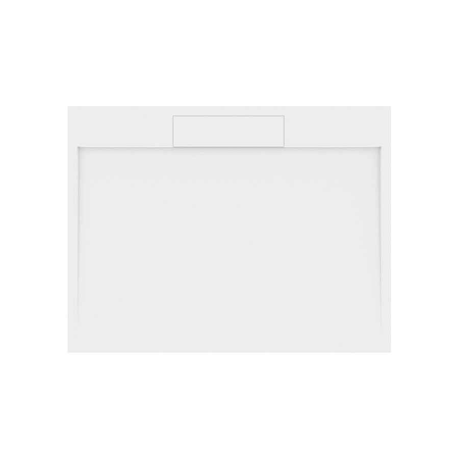Douchebak Marmer Sapho Irena 130x100x3.5 cm Rechthoek Wit