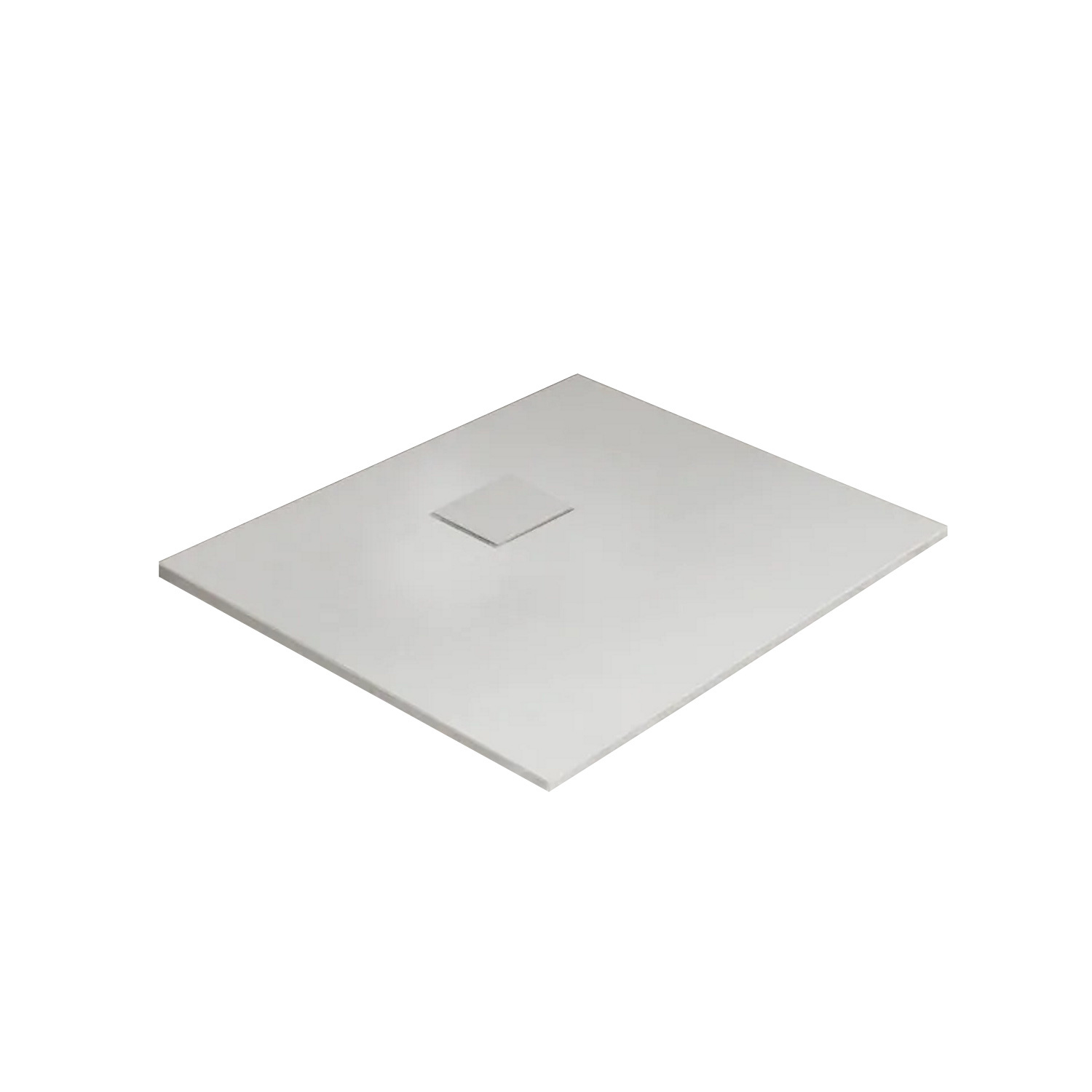 Douchebak AquaSplash Naxos SMC 90x90 cm Stone-look Mat Wit Aquasplash