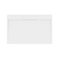 Douchebak Marmer Sapho Irena 120x80x3.5 cm Rechthoek Wit