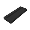 Wastafel Best Design Opera-120 Just-Solid 120x50x11 cm Mat Zwart