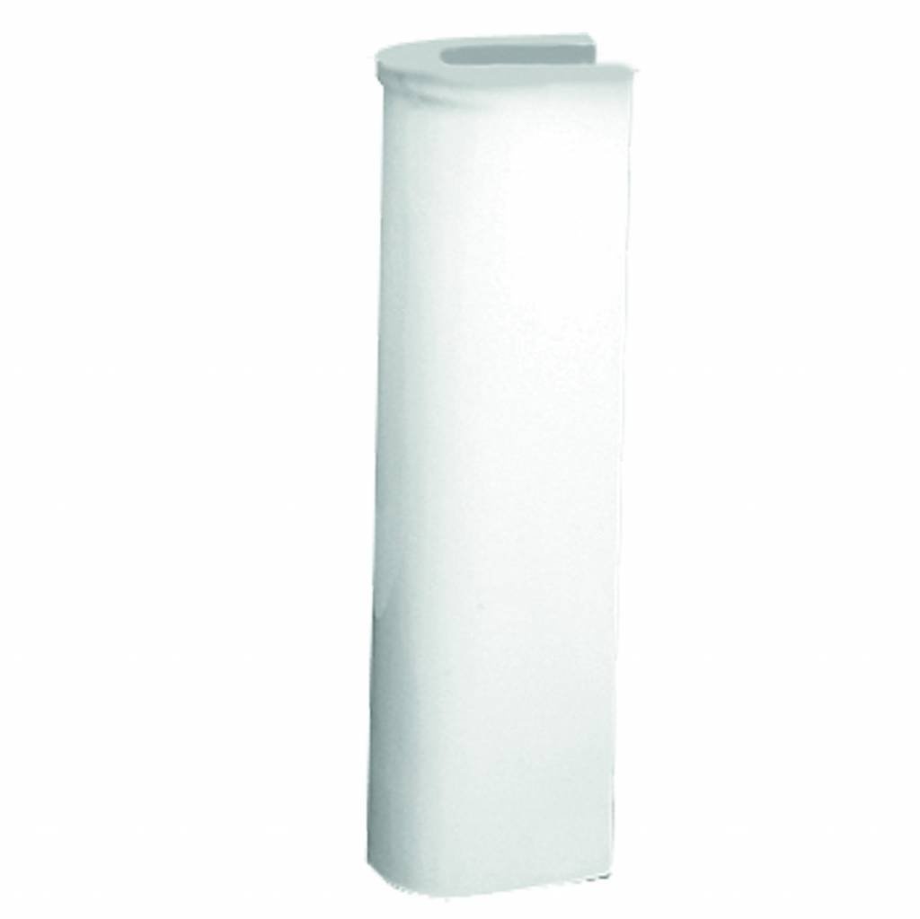 Wastafelzuil VM Isifix Atlas Porselein 70 cm Hoog Wit Go by Van Marcke