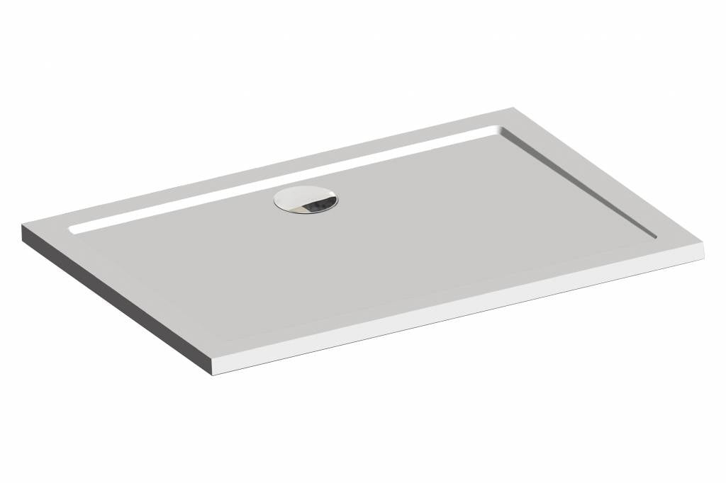 Get Wet by Sealskin Fusion Douchebak Inbouw Rechthoek 120X90X4 cm - Fusion Douchebak Inbouw Rechthoek 120x90x4 cm