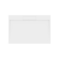 Douchebak Marmer Sapho Irena 130x90x3.5 cm Rechthoek Wit