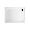 Sapho Douchebak Marmer Sapho Sara 100x75x3.5 cm Rechthoek Wit
