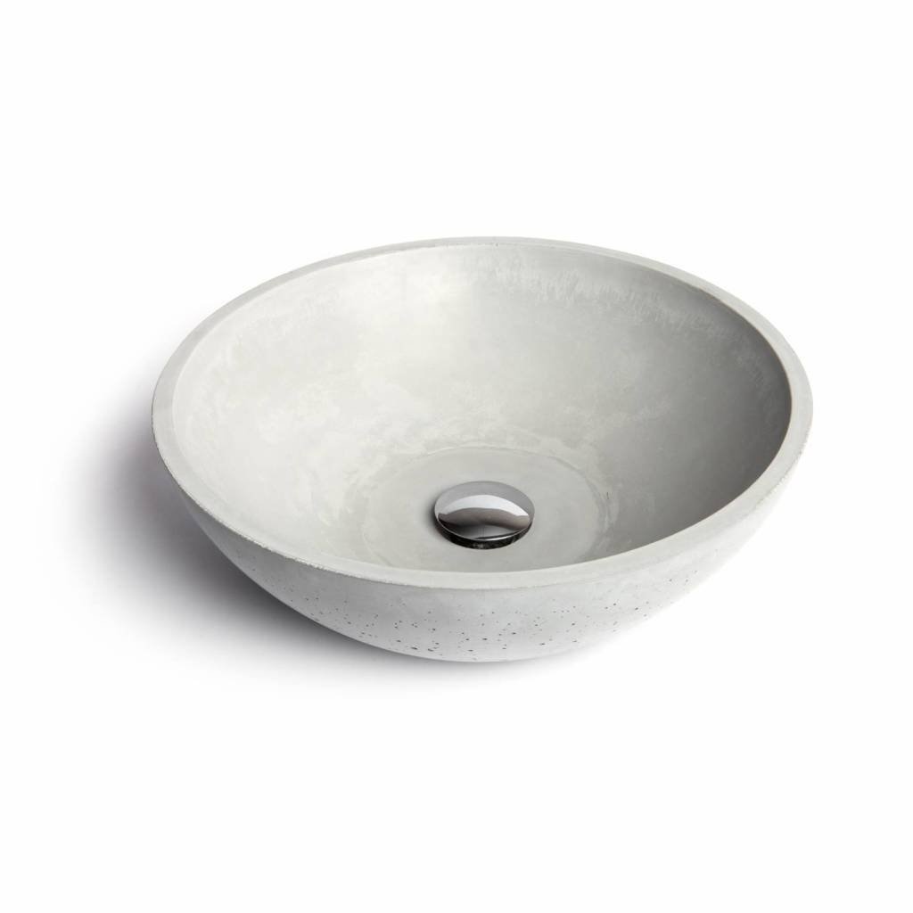 Urbi et Orbi Opzet Wastafel Circum Beton 40x15 cm - Antraciet