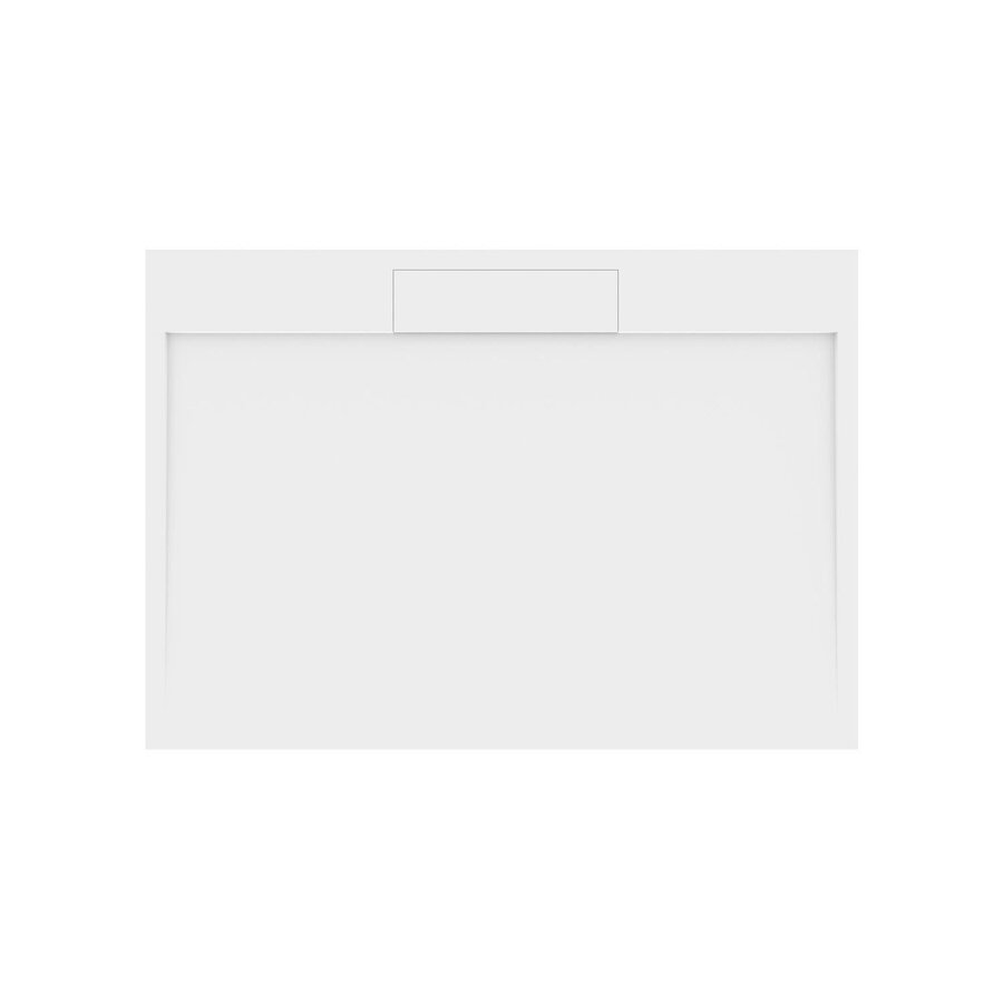 Douchebak Marmer Sapho Irena 140x100x3.5 cm Rechthoek Wit