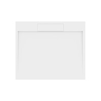 Douchebak Marmer Sapho Irena 120x100x3.5 cm Rechthoek Wit