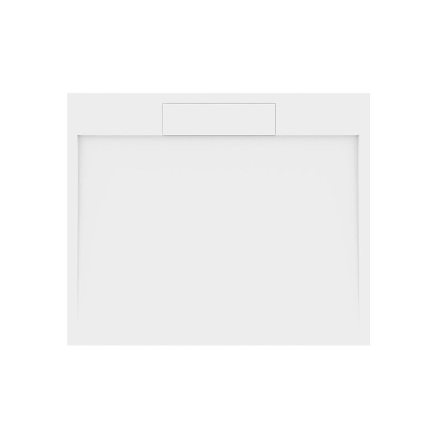 Douchebak Marmer Sapho Irena 120x100x3.5 cm Rechthoek Wit
