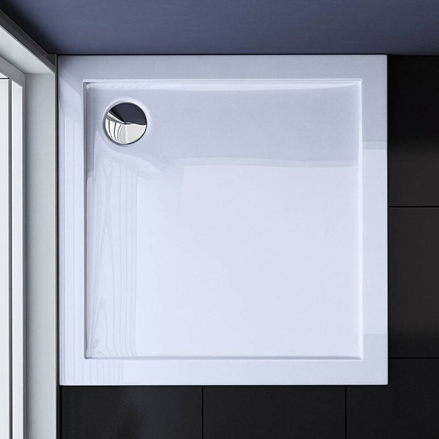 Douchebak Dona Laag Model 100X100X4Cm