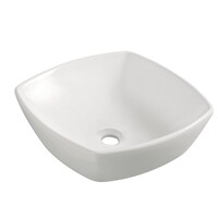 Wiesbaden Plaza opzetwastafel 420x420x135mm