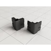 Hoekbevestiging Wiesbaden Voor Skyline Cabine Zwart