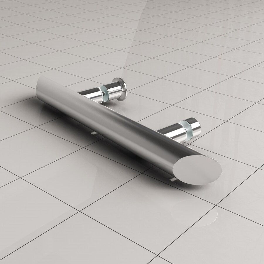 Wiesbaden losse deurgreep type 2 chroom