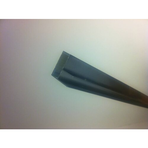 Hoekprofiel 90 Graden Tbv Glaswand 1 Cm Lengte 200 Cm 