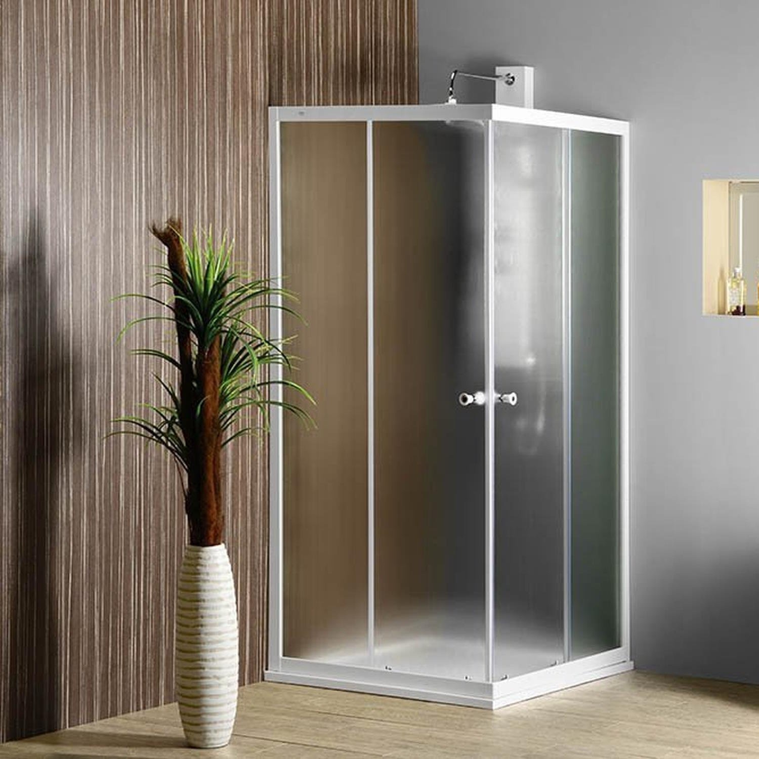Douchecabine Aquasplash Naila 70x70x185 cm Wit Aquasplash