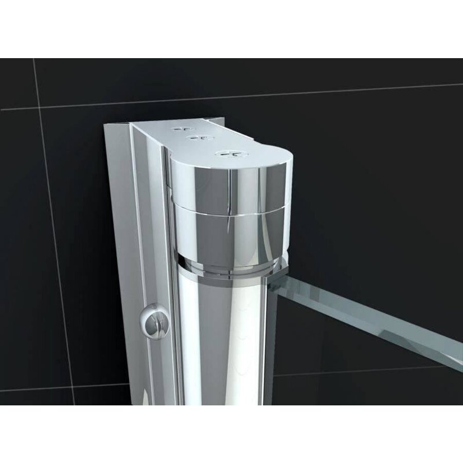 Badwand 80X150Cm 6Mm Veiligheidsglas Met Antikalk Behandeling