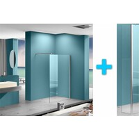 Inloopdouche Met Zijwand 30Cm 80X200Cm 8Mm Nano Coating