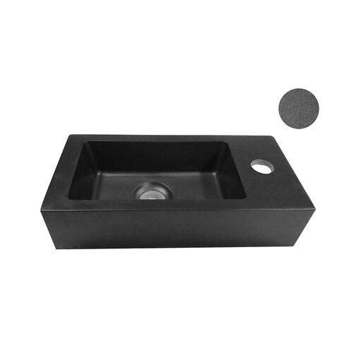 Fontein Boss & Wessing Rinka 36x189 cm Kraangat Rechts Quartz 