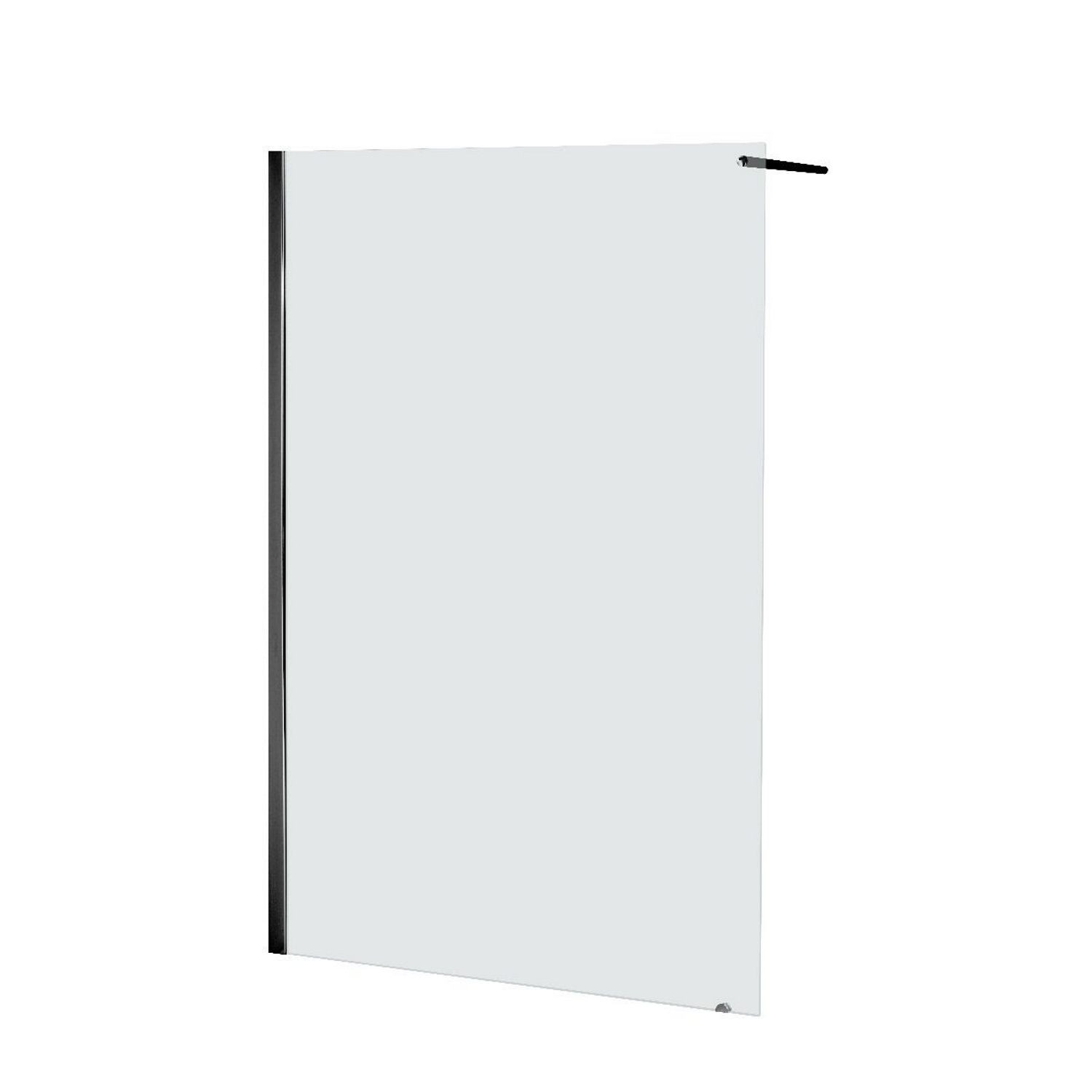 Douchewand Allibert Walk-In Lago 117-120x195 cm Zwart Allibert