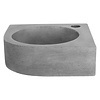 Differnz Fontein Differnz Cleo Hoekfontein 30x30x10 cm Beton Grijs
