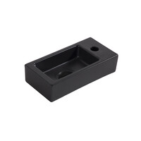 Fonteinset Aqua Splash Rinka 36x18x9 cm Rechts Quartz Messing Geborsteld Goud