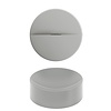 Clou Clou Vale Rond Fontein Zonder Kranenbank Met Geïntegreerde Afvoer Grijs Mat Keramiek 22 cm