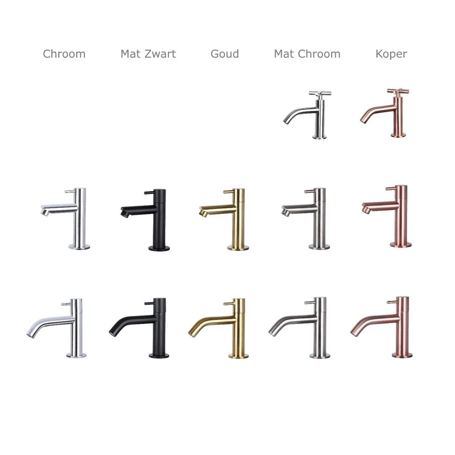 Fonteinset Differnz Mix En Match Ravo 38x18x9 cm Licht Beton (Keuze Uit 5 Kleuren Kranen)