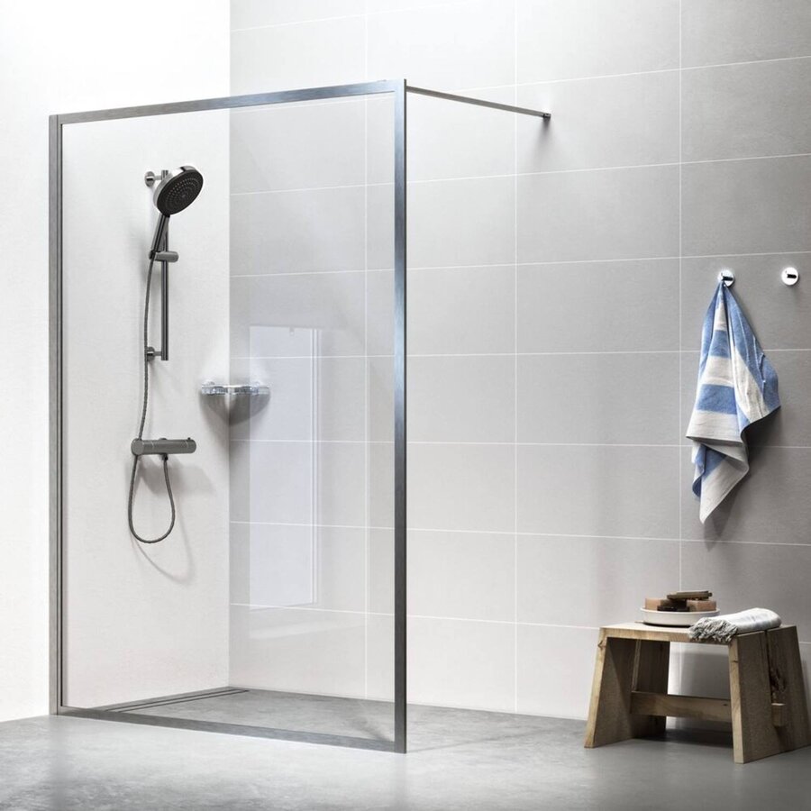Sealskin Get Wet Contour Inloopdouche A3 120x200 cm 6mm Helderglas RVS