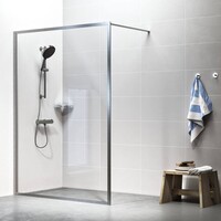 Sealskin Get Wet Contour Inloopdouche A3 120x200 cm 6mm Helderglas RVS