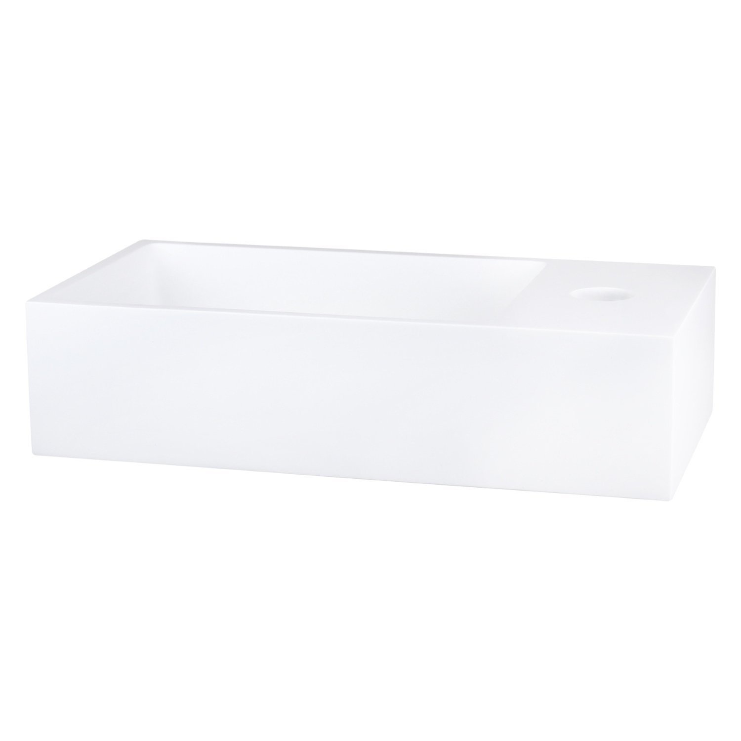 Fontein Differnz Solid Surface 36x18.5x9 cm Wit Differnz