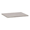 Sanitop Wastafelblad Beton 59.5x45.7x2.5 cm Beton Grijs