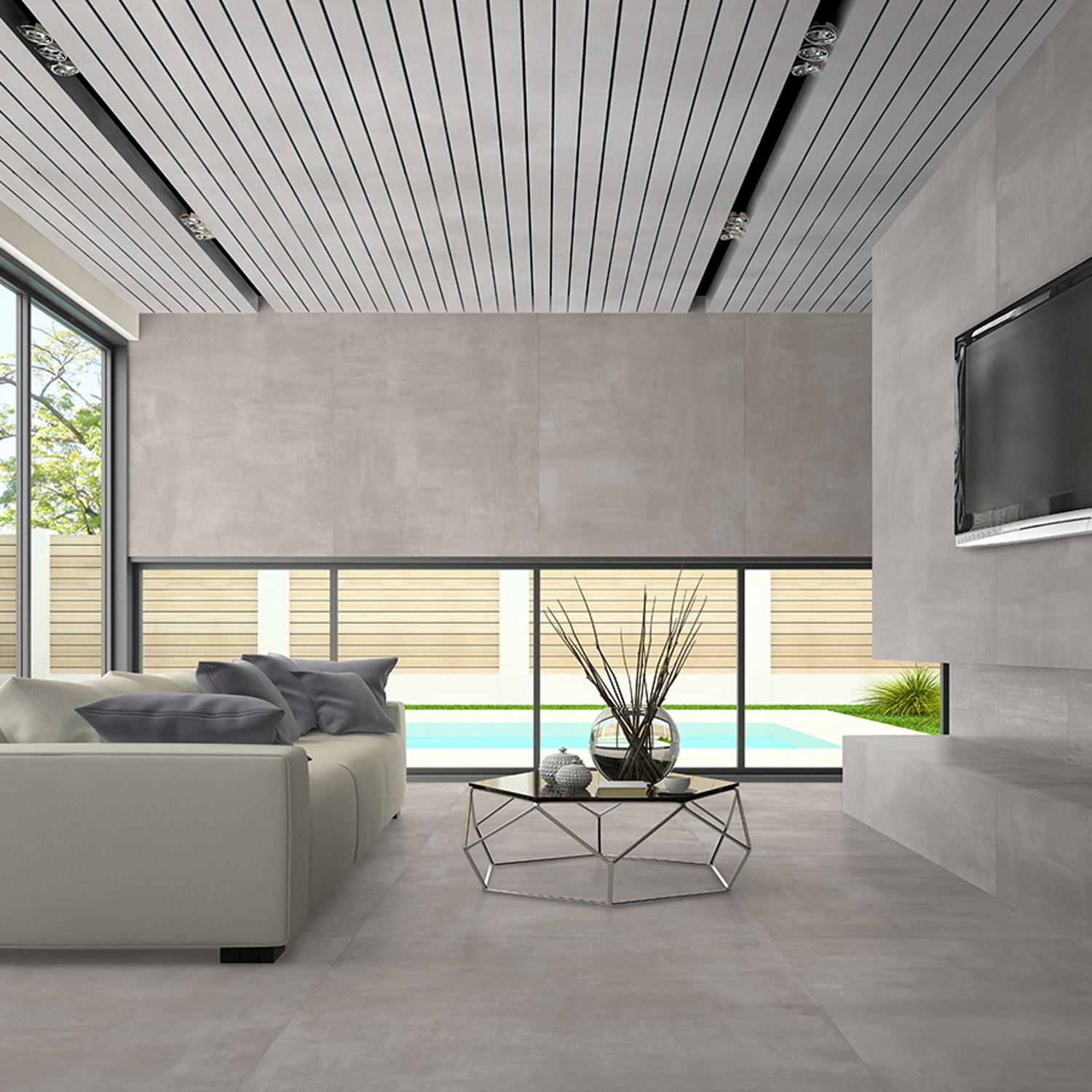 Vloertegel Energieker Concept 120X270 cm Greige Energieker