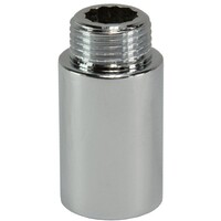 Kraanverlengkoppeling 1/2 x 40 Chr (5 Stuks)