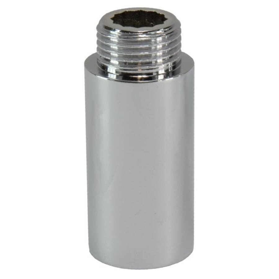 Kraanverlengkoppeling 1/2 x 50 Chr (5 stuks)