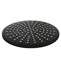 Thermostatisch Inbouwdoucheset Brauer Black 30cm Hoofddouche Wandarm Staafhanddouche Mat Zwart