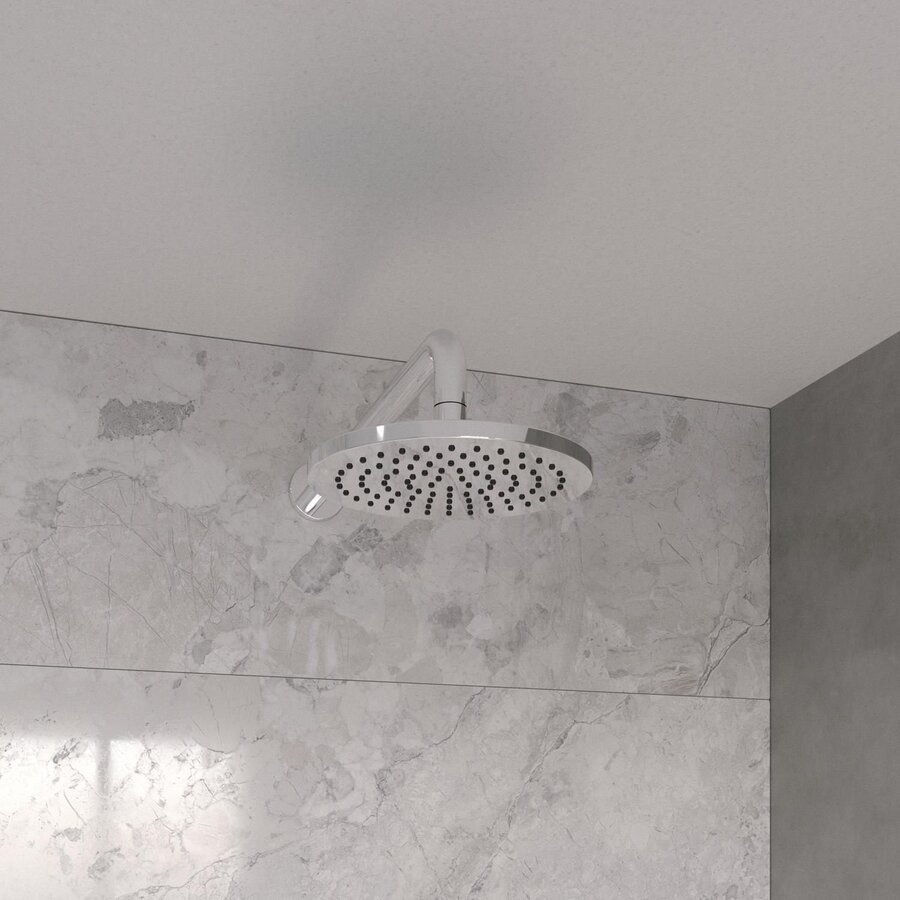 Regendoucheset Wiesbaden Dreams met Inbouwdeel en Wanduitloop Chroom