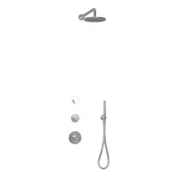 Regendoucheset Wiesbaden Dreams met Inbouwdeel en Wanduitloop Chroom