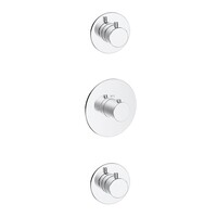 Regendoucheset Wiesbaden Dreams met Inbouwdeel en Wanduitloop Chroom