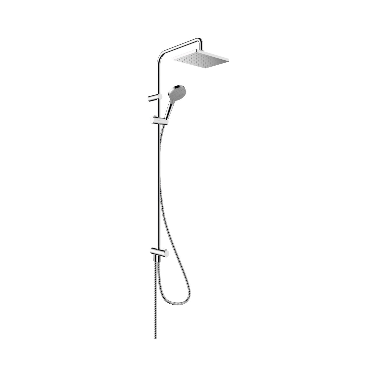 Hansgrohe Regendouche set Vernis Shape Showerpipe 230 1 Jet Reno E Chroom