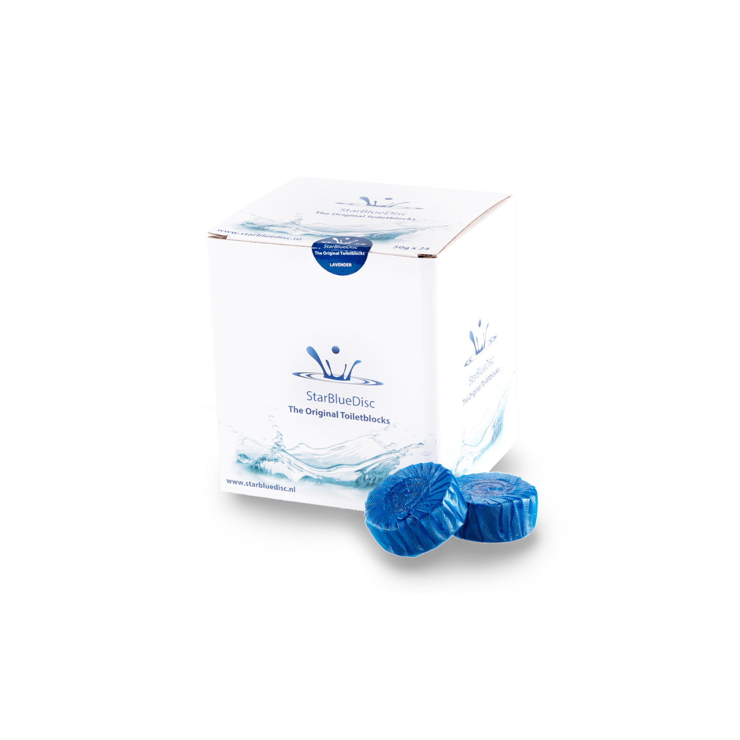 StarBlueDisc Toiletblokjes Blauw - Blauw 12 Stuks (halfjaar)