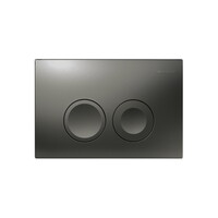 Bedieningsplaat Delta 25 by Geberit Frontbediening Mat Antraciet