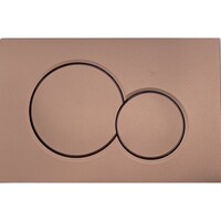 Bedieningsplaat Sigma by Geberit Frontbediening Mat Koper