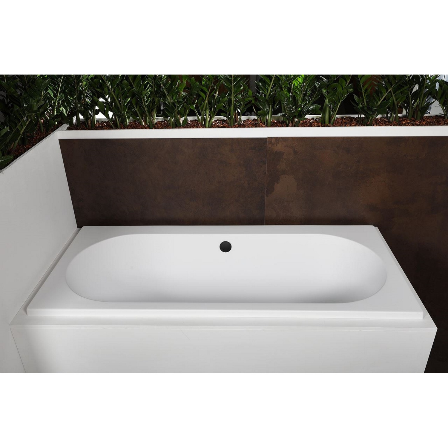 Inbouw Ligbad Luca Sanitair Primo Acryl 180x80x49 cm Mat Wit Luca Sanitair