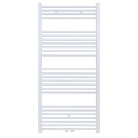 Designradiator Nile Gobi140x60cm 754W Wit (Midden/zij-aansluiting)