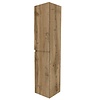 Aquasplash NIET MEER LEVERBAAR Kolomkast Aquasplash Paris 2 Deuren 160x35x35 cm Dakota Oak