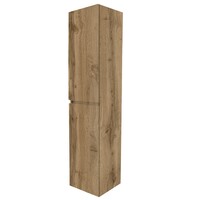 NIET MEER LEVERBAAR Kolomkast Aquasplash Paris 2 Deuren 160x35x35 cm Dakota Oak