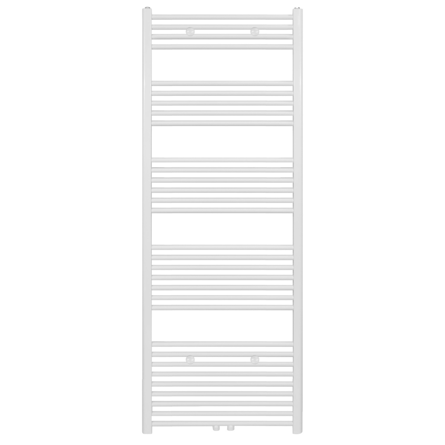 Designradiator Boss & Wessing Nile Gobi 180x60 cm Geborsteld Mat Wit Midden-Onderaansluiting Boss & Wessing