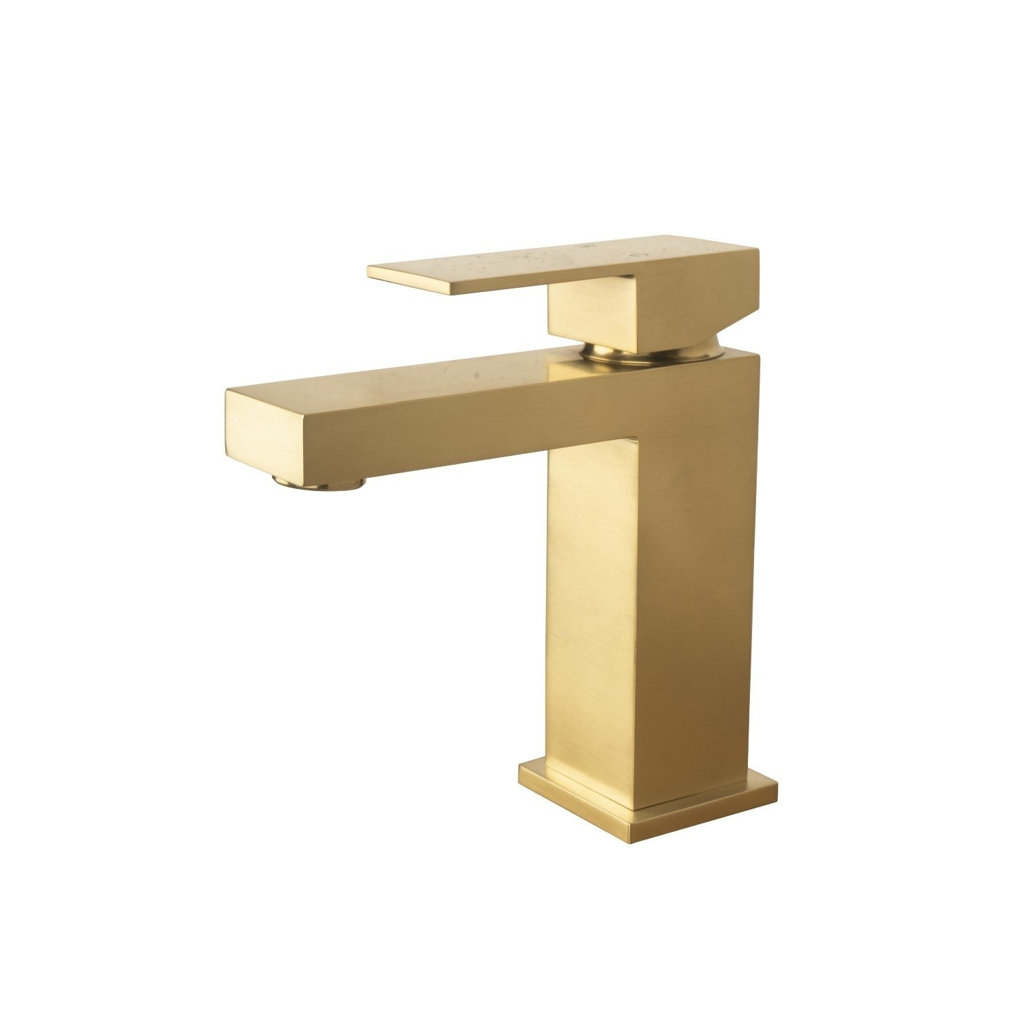 Wastafelmengkraan Aqua Splash Colorato Chan Rechthoekig Geborsteld Goud Aqua Splash