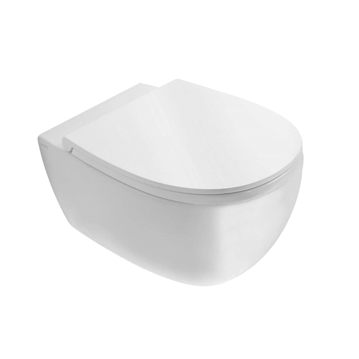 Wandcloset Luca Sanitair Vaso Rimless 54x36 cm Wit Luca Sanitair