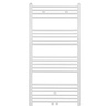 Designradiator Boss & Wessing Nile Gobi 120x60cm Geborsteld Mat Wit Midden/zij-aansluiting