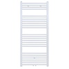 Designradiator Nile Gobi 140x50cm 655W Wit (Midden/zij-aansluiting)
